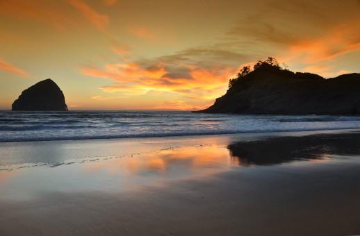 Sunset at Pacific City