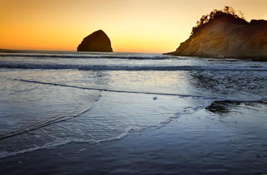 Sunset At Pacific City